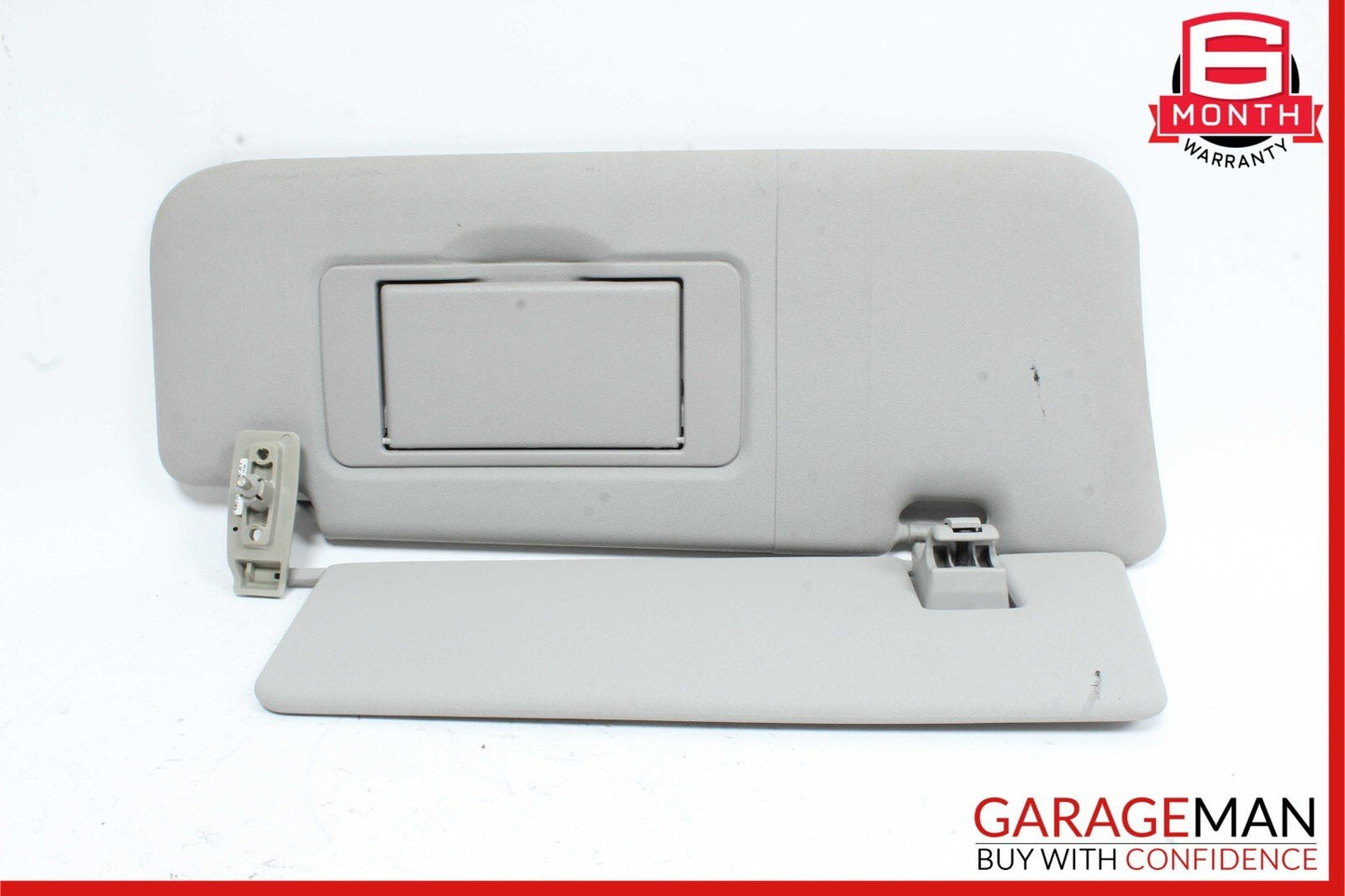 06-12 Mercedes X164 GL550 ML450 Front Right Side Sun Visor Sunvisor Cover Grey