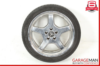 03-12 Mercedes R230 SL550 SL65 AMG Rear Wheel Tire Rim 8.5Jx18H2 ET30 OEM