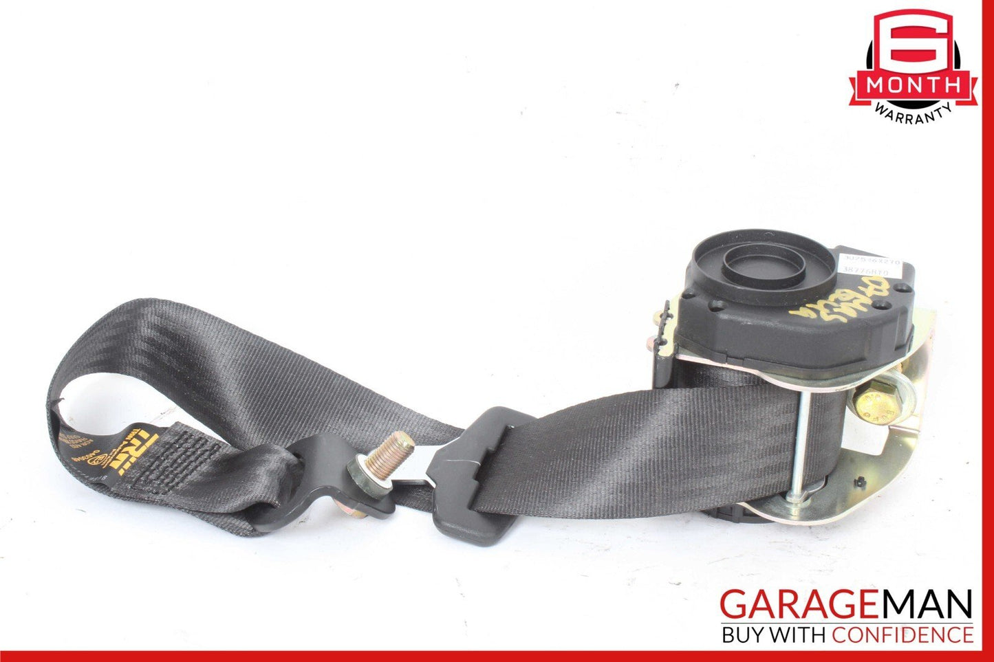 03-08 Maserati Quattroporte M139 Rear Center Seatbelt Seat Belt Retractor OEM