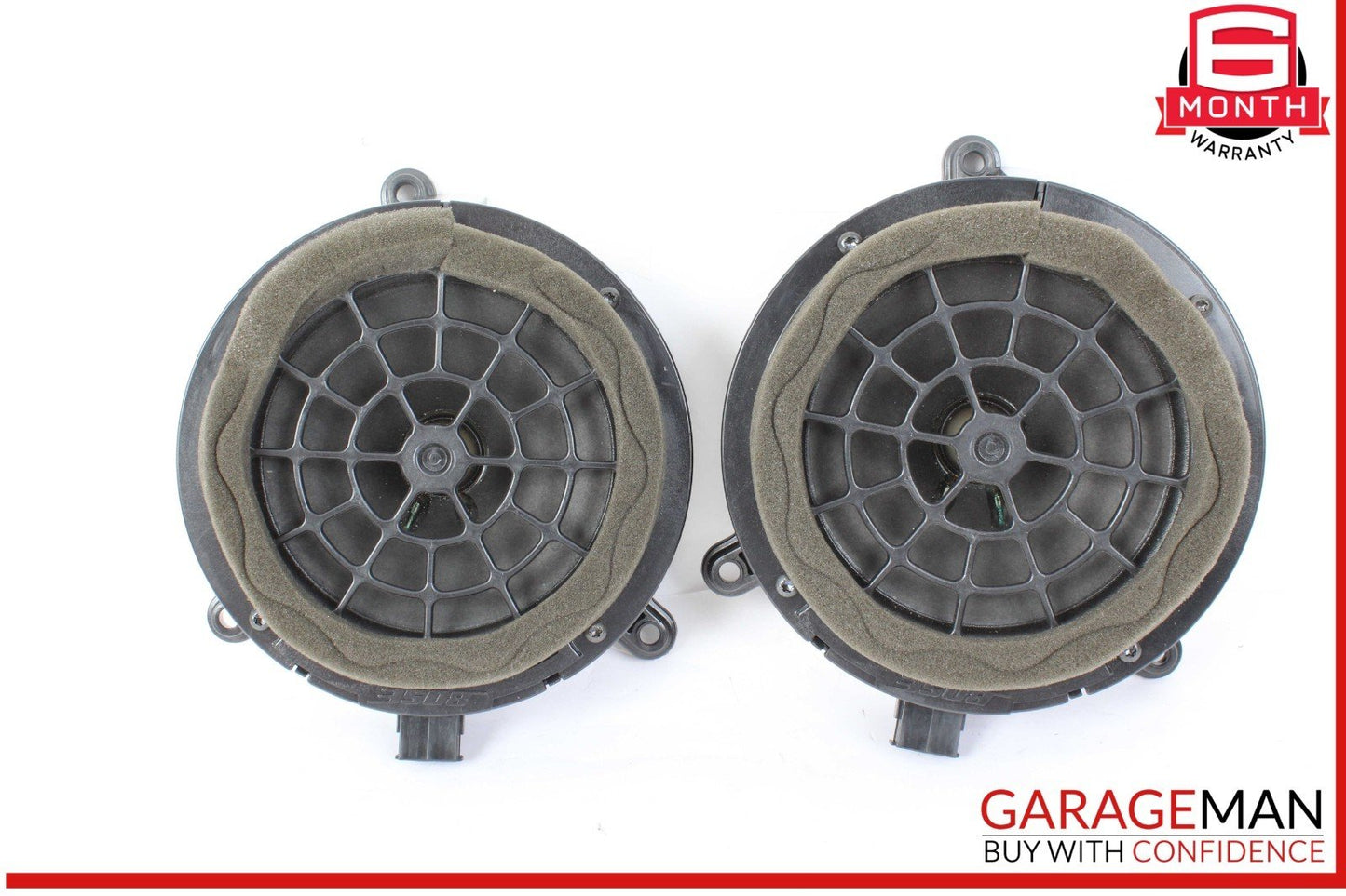 03-09 Mercedes W209 CLK500 CLK350 Front Left & Right Side Door Speaker Set OEM