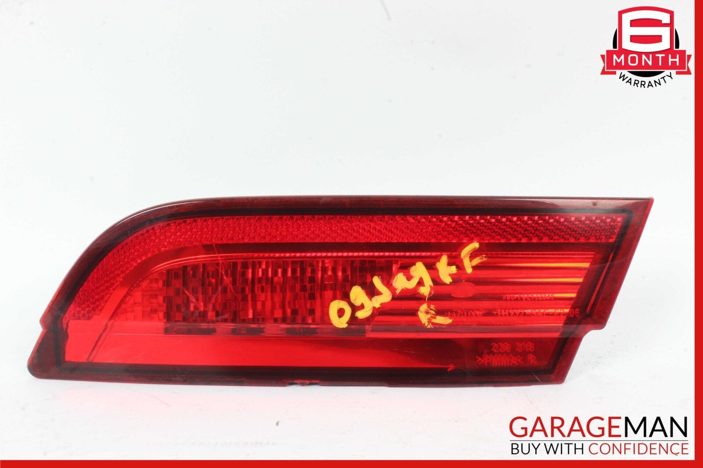 09-11 Jaguar XF Rear Right Side Inner Trunk Lid Tail Light 8X2315K272CD OEM
