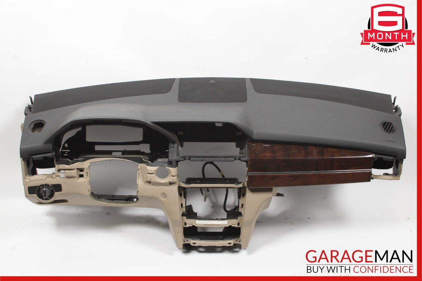 10-12 Mercedes X204 GLK350 Front Dashboard Dash Board Panel Assembly Brown