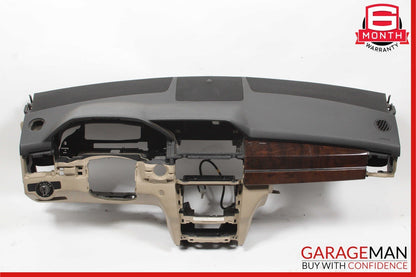 10-12 Mercedes X204 GLK350 Front Dashboard Dash Board Panel Assembly Brown