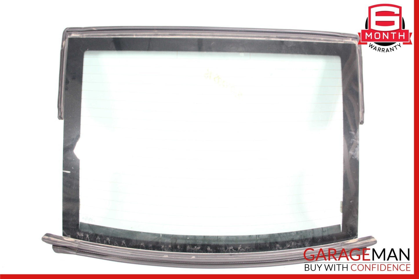 03-11 Mercedes R230 SL500 SL600 SL65 AMG Rear Back Windshield Window Glass Clear