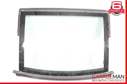 03-11 Mercedes R230 SL500 SL600 SL65 AMG Rear Back Windshield Window Glass Clear
