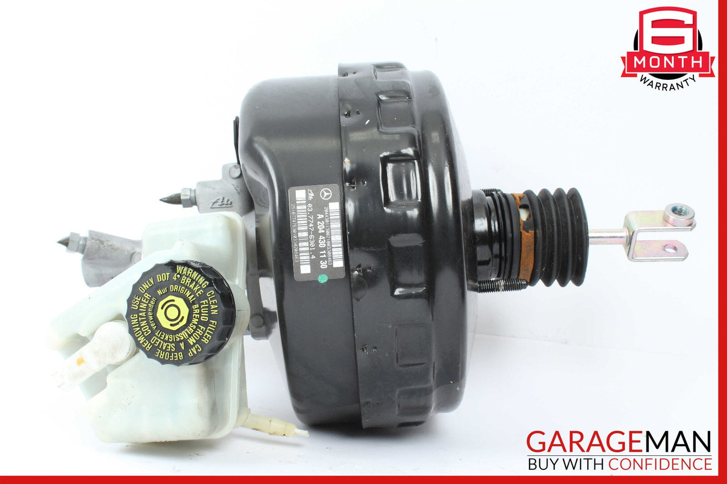 10-17 Mercedes X204 GLK350 C300 Master Cylinder Power Brake Booster OEM