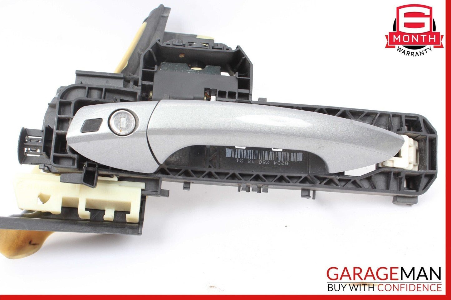 10-13 Mercedes W212 E350 Front Left Side Exterior Door Handle Assembly Silver
