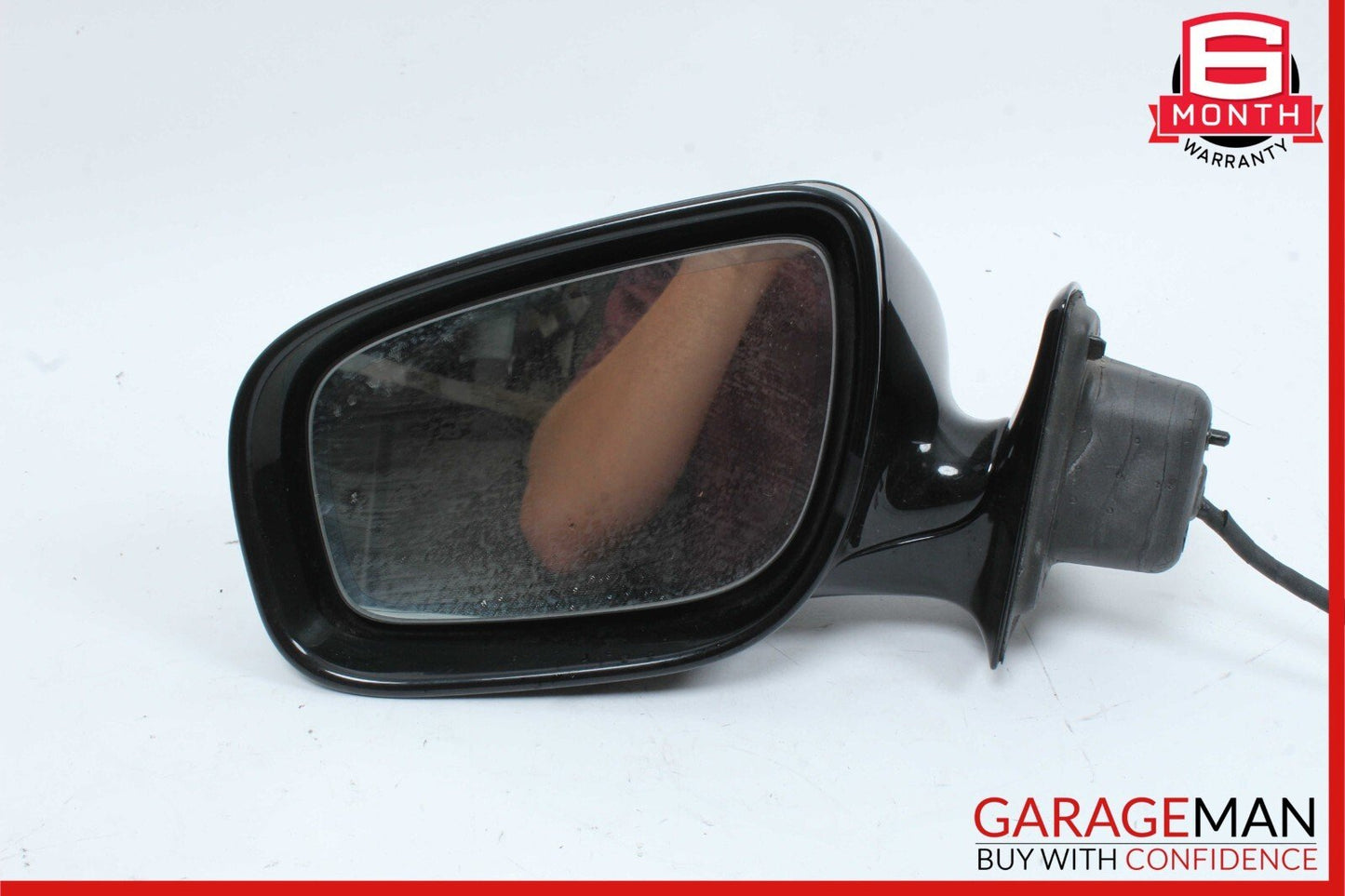 07-09 Mercedes W211 E63 AMG Left Driver Side Rear View Door Mirror Black OEM