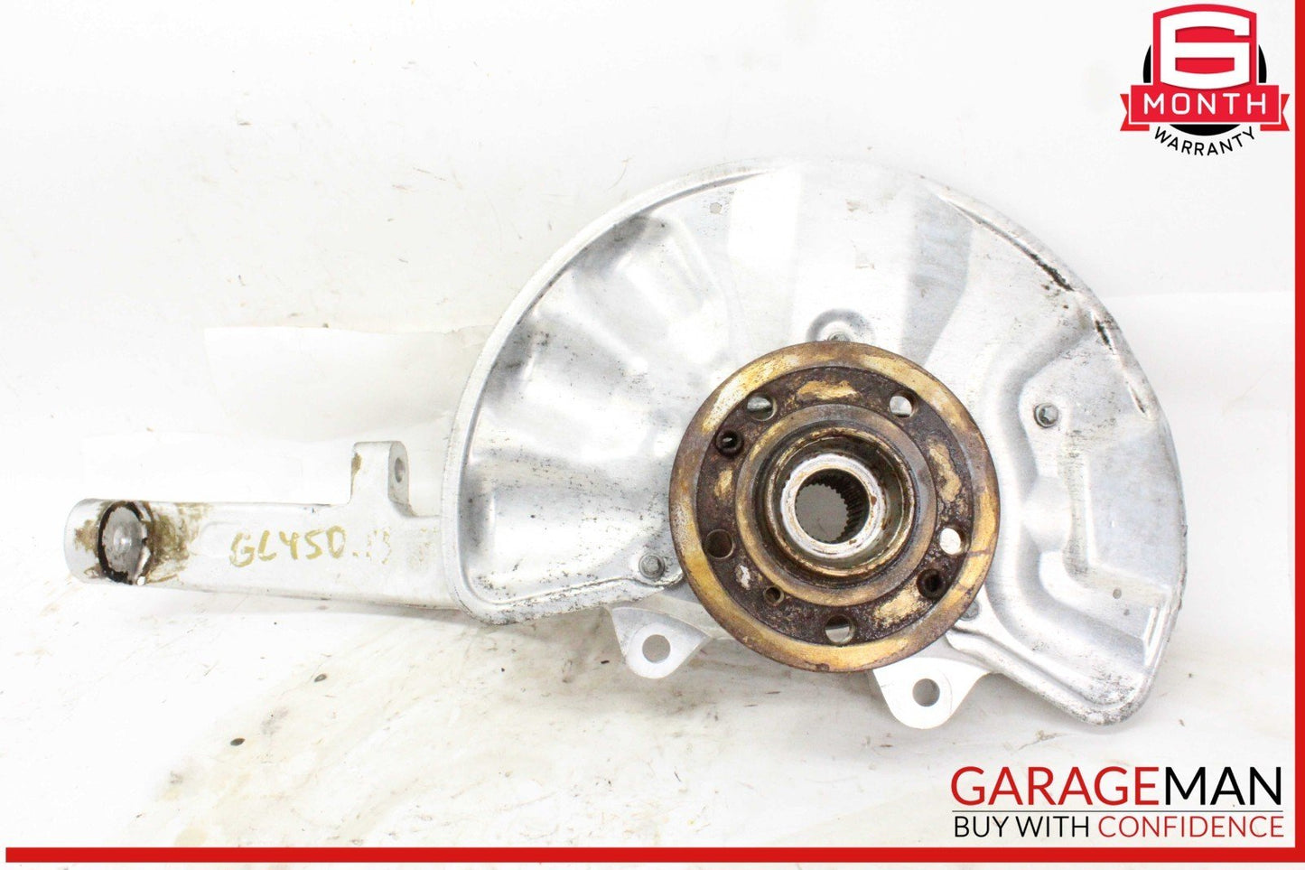 12-19 Mercedes X166 GL450 Front Right Side Spindle Knuckle Wheel Hub OEM