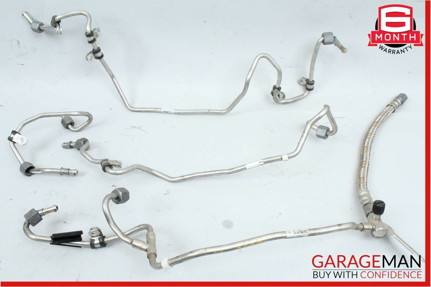 11-18 Mercedes W221 S550 CL550 High Pressure Fuel Pump Line Set OEM