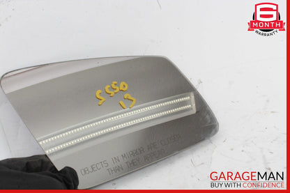 10-13 Mercedes W221 S550 S400 Right Side Rear View Door Mirror Glass OEM