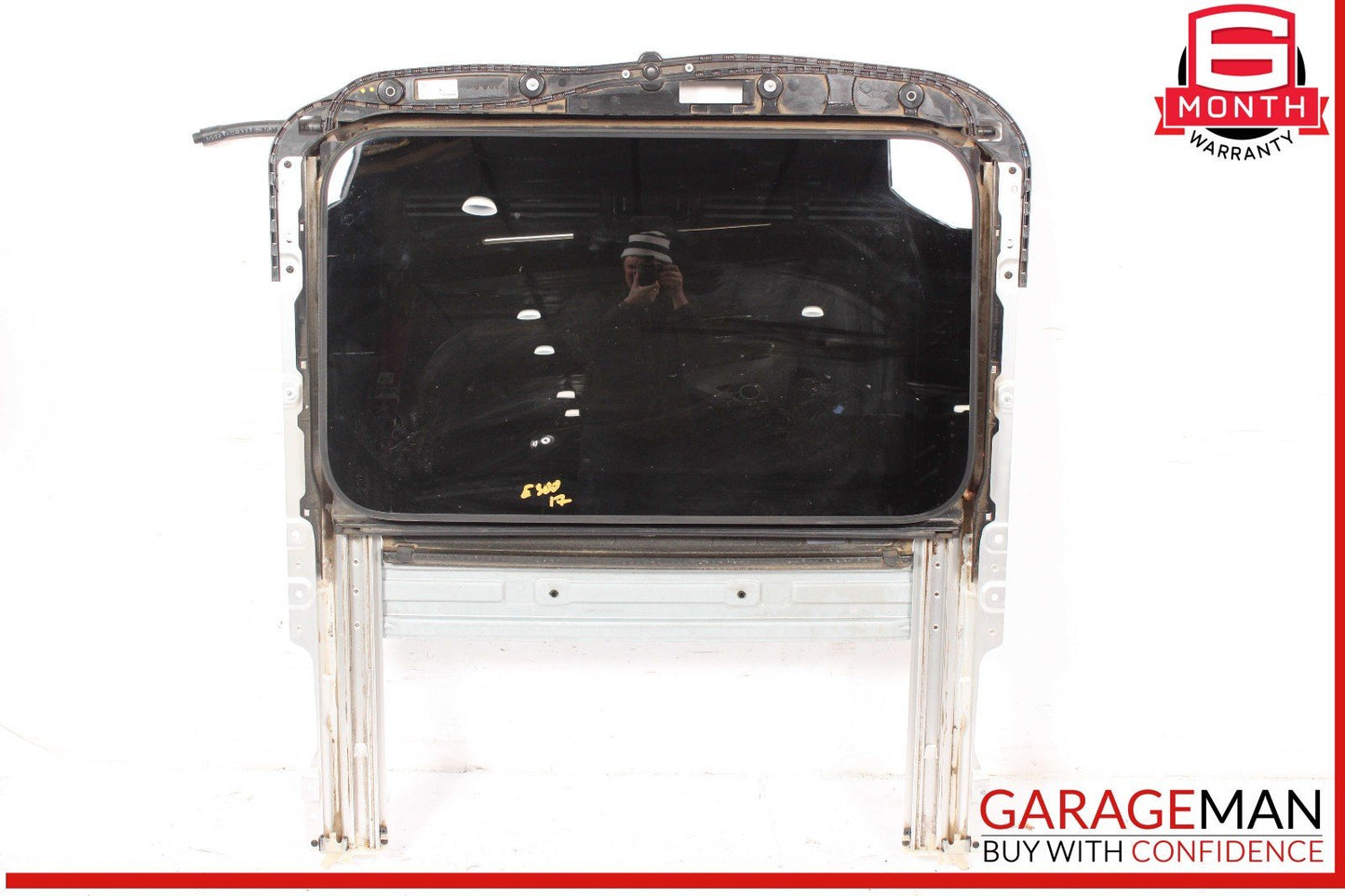 17-19 Mercedes W213 E300 Sunroof Sun Moon Roof Rail Track Frame Assembly OEM