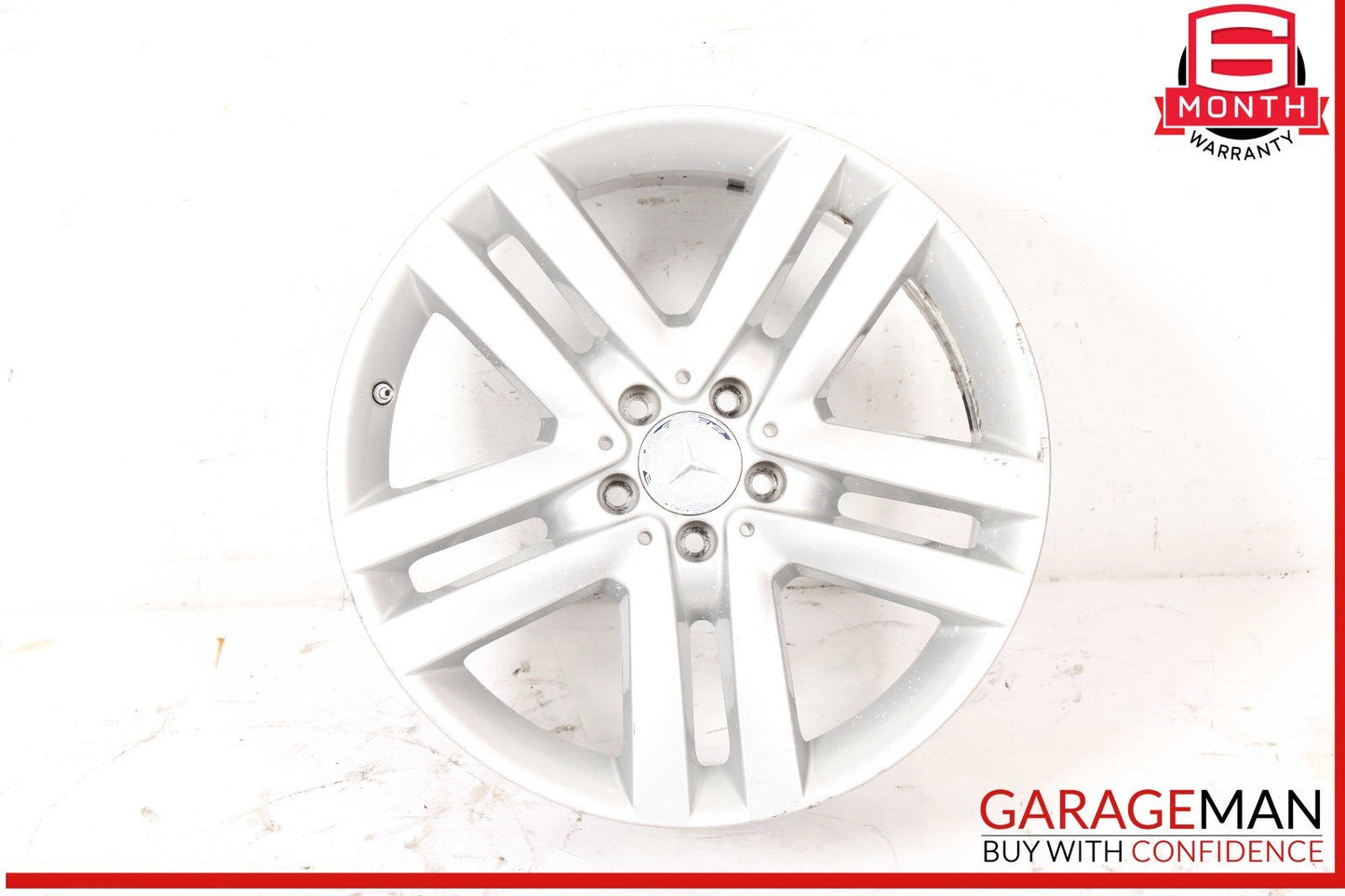 13-19 Mercedes X166 GL450 8.5 x 19 19" Wheel Rim Silver 1664011302 OEM