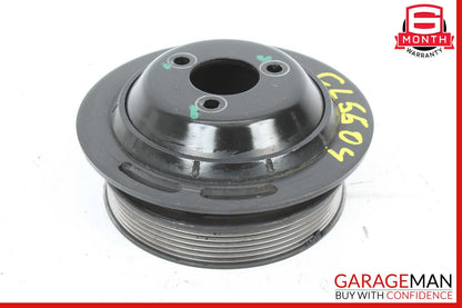 03-08 Mercedes W215 CL55 S55 AMG Steering Pump Pulley 0004661615 OEM
