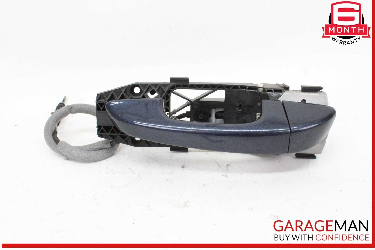 11-18 Porsche Cayenne 958 Front Left Driver Side Exterior Door Handle Blue OEM