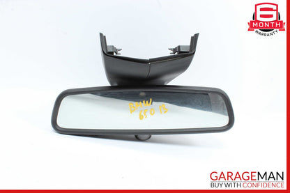 13-19 BMW 650i F06 Interior Rear View Mirror Black OEM