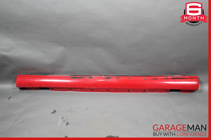 01-07 Mercedes W203 C230 C32 AMG Sport Sedan Left Side Skirt Rocker Panel Red