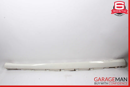 06-13 Mercedes W251 R350 Left Driver Side Rocker Skirt Molding Panel White