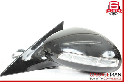 07-09 Mercedes W216 CL600 Front Left Side Mirror Door Rear View Black OEM