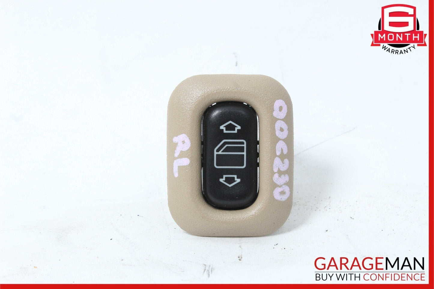 98-00 Mercedes W202 C230 Rear Left Driver Side Window Switch Control Button OEM