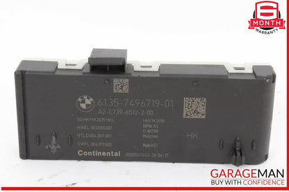 17-20 BMW 530E Trunk Tailgate Decklid Function Control Module 7496719 OEM