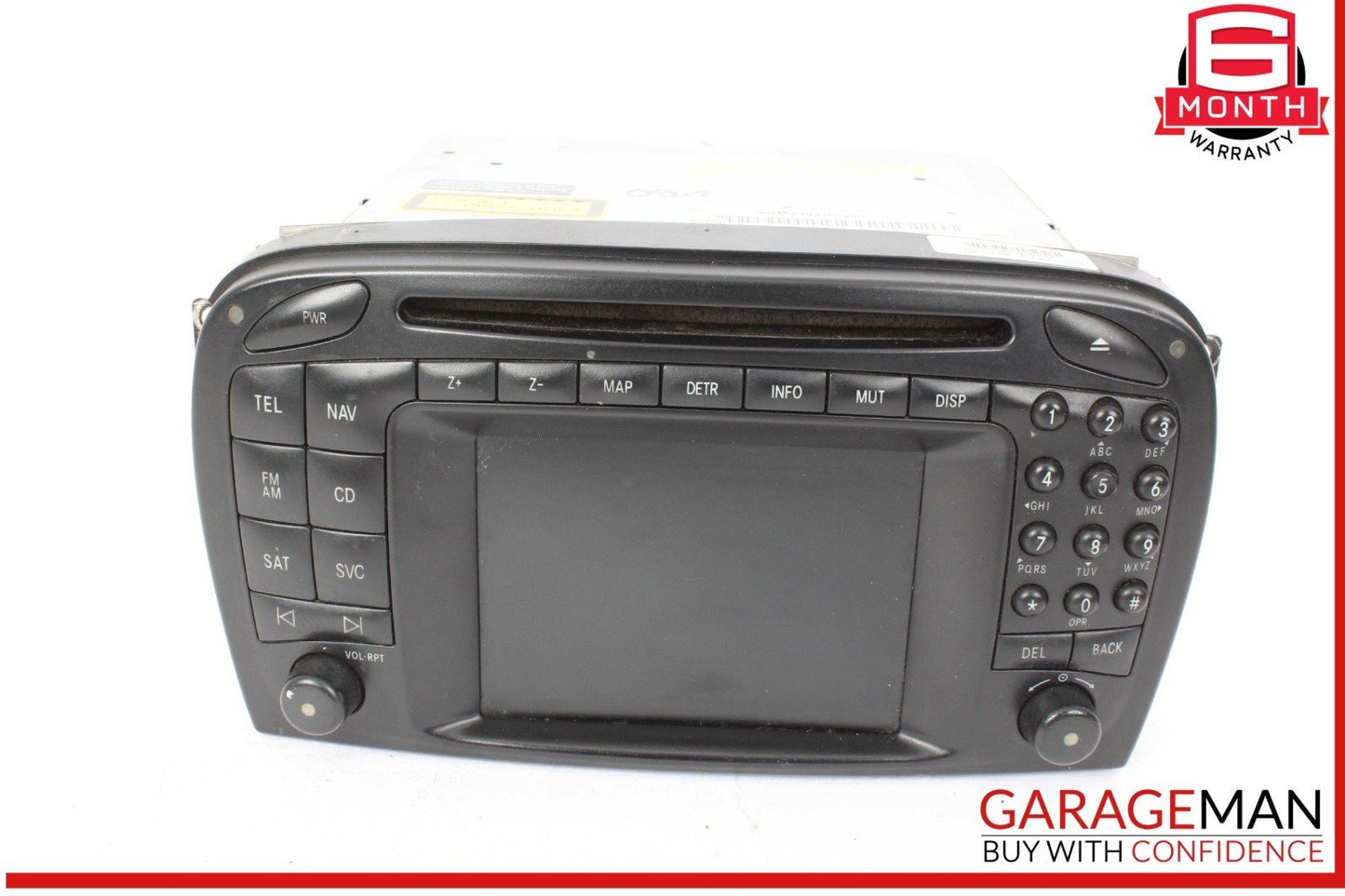 03-04 Mercedes R230 SL500 SL55 AMG Head Unit Radio Command Navigation Module OEM