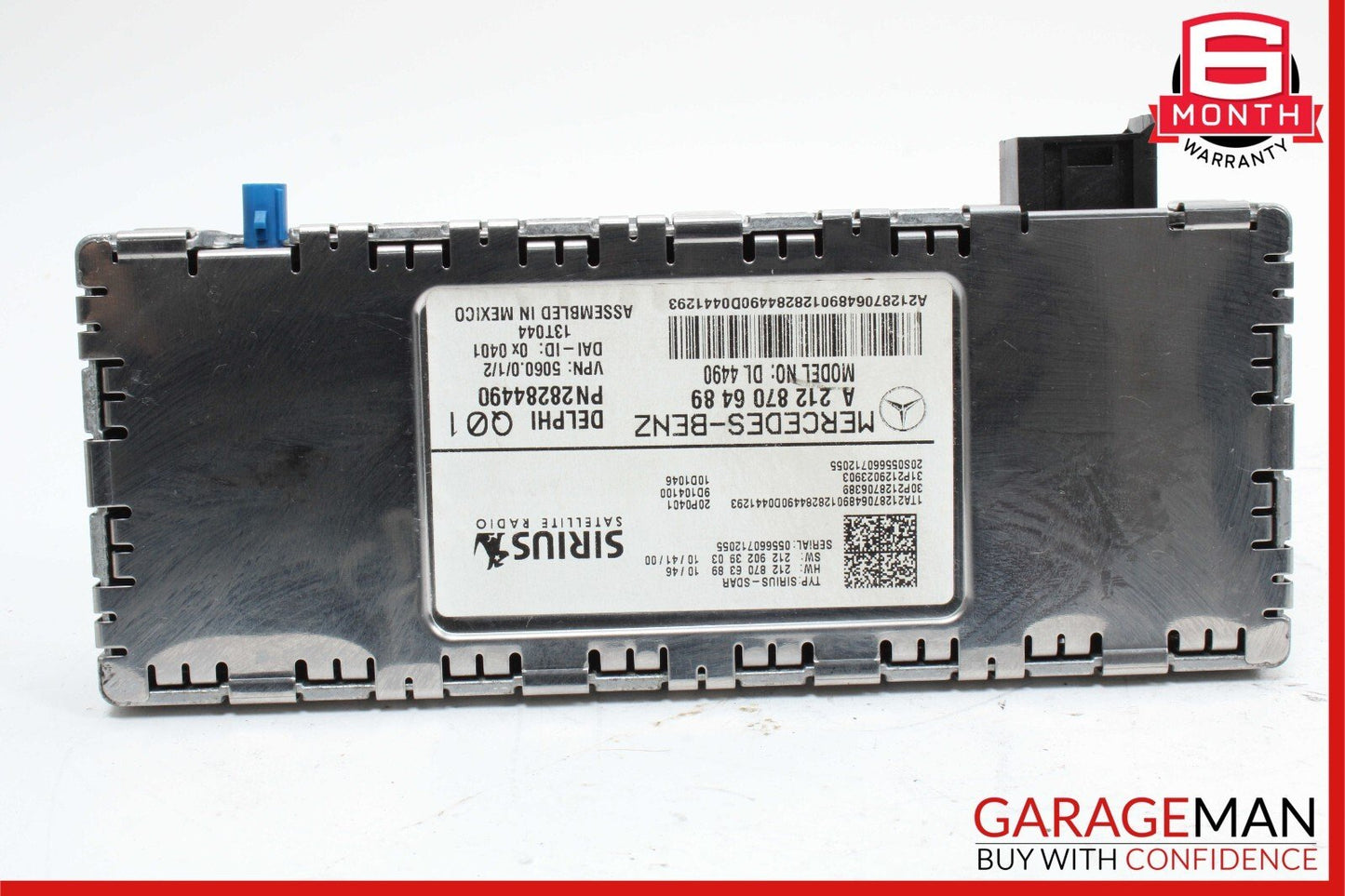 12-15 Mercedes C250 GLK250 E350 Sirius Satellite Radio Receiver Control Module