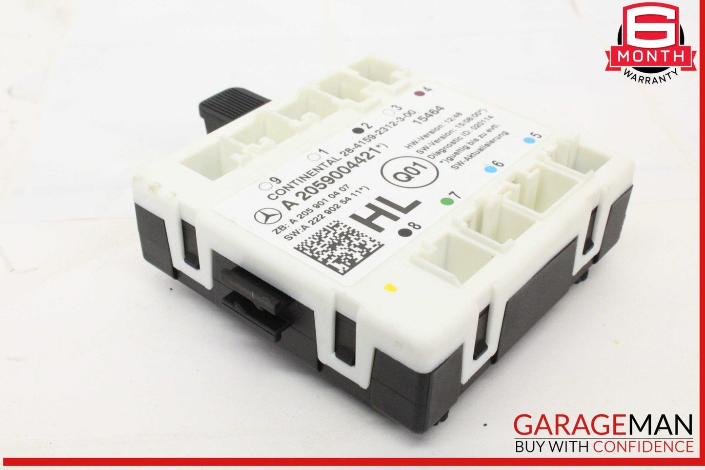 16-19 Mercedes W205 C300 C350e Rear Left Driver Side Door Control Module Unit