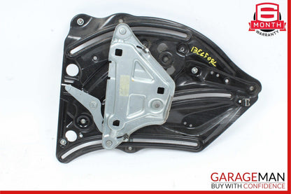 10-16 Mercedes W212 E350 Rear Left Door Window Regulator Frame w/o Motor