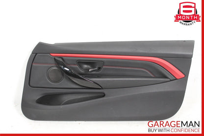 14-20 BMW 428i Front Right Passenger Side Interior Door Panel Cover Black OEM