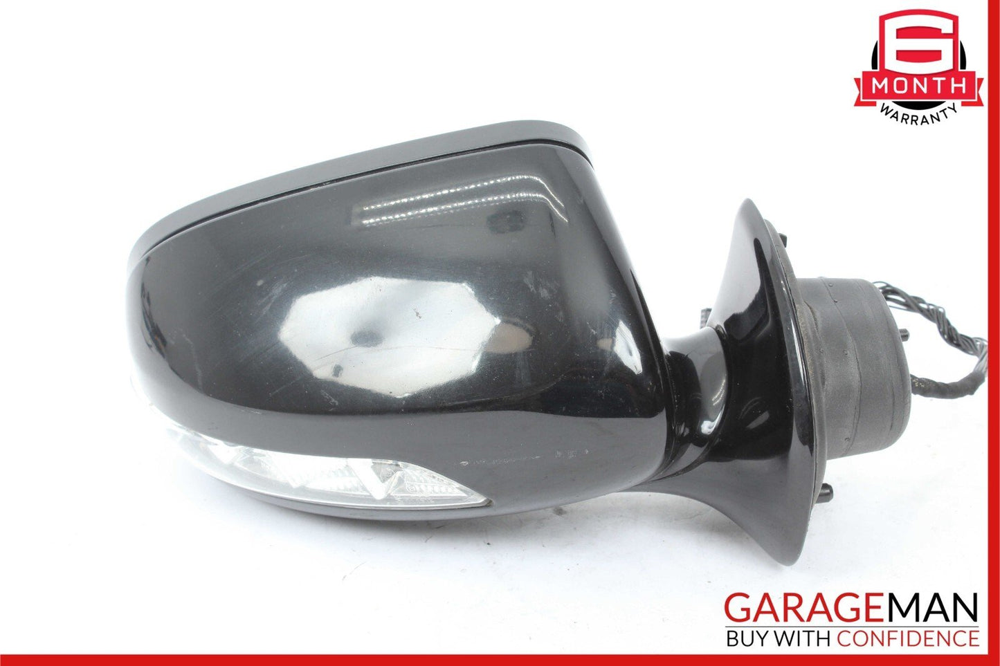 07-09 Mercedes W211 E350 Front Right Side Mirror Door Rear View Black