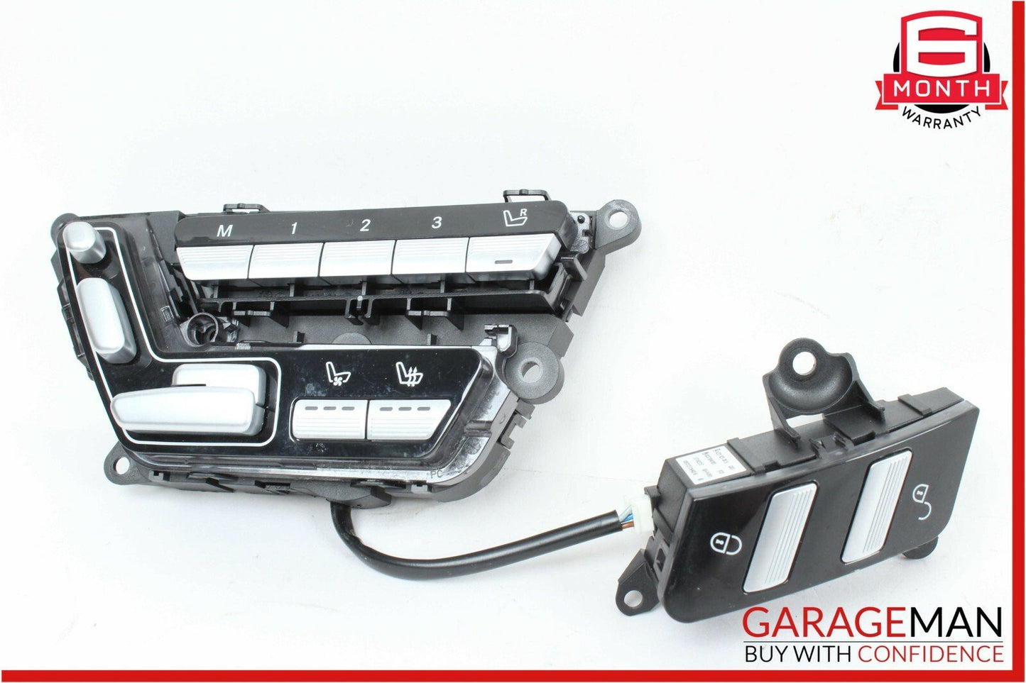 07-13 Mercedes W221 S550 CL550 Front Left Seat Adjust Controller Switch Set
