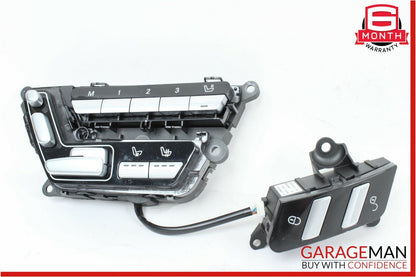 07-13 Mercedes W221 S550 CL550 Front Left Seat Adjust Controller Switch Set