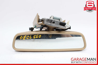 07-13 Mercedes W216 CL550 CL600 CL65 AMG Interior Upper Rear View Mirror Brown