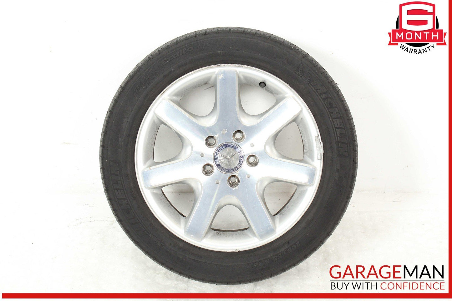 97-04 Mercedes R170 SLK230 SLK320 Rear Wheel Tire Rim 7Jx17H2 ET37 OEM