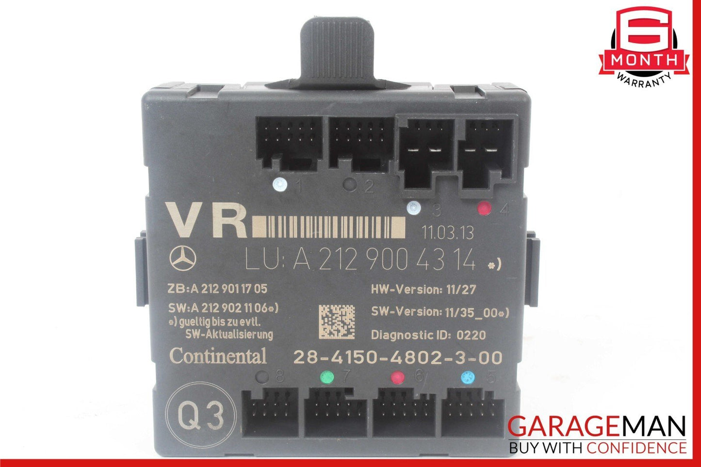 08-18 Mercedes W212 E350 C300 SLK250 Front Right Side Door Control Module OEM