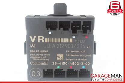 08-18 Mercedes W212 E350 C300 SLK250 Front Right Side Door Control Module OEM