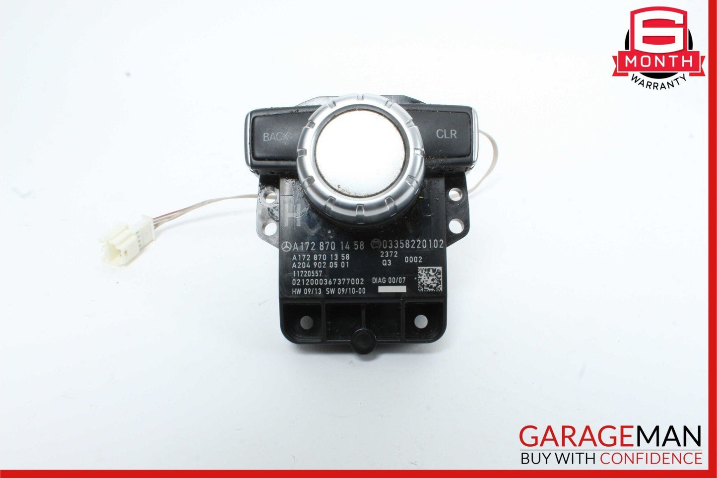 12-16 Mercedes R172 SLK250 Console Head Unit Controller Knob Multi Switch OEM