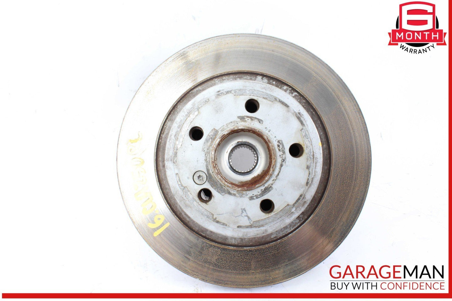 14-19 Mercedes W117 CLA250 Rear Left Side Spindle Knuckle Hub w/ Rotor Disc OEM