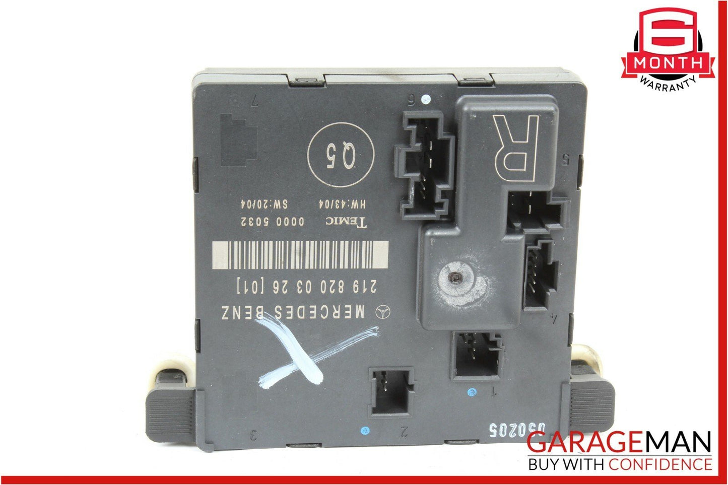 06-11 Mercedes W219 CLS500 Rear Right Passenger Side Door Controller Module