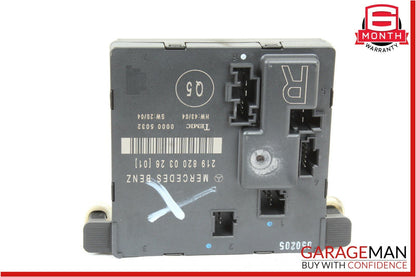 06-11 Mercedes W219 CLS500 Rear Right Passenger Side Door Controller Module