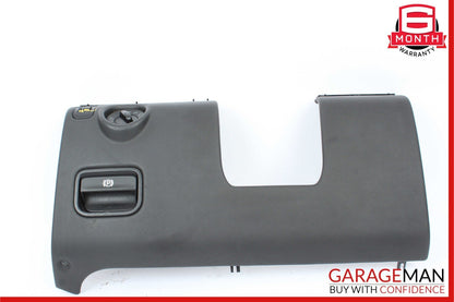 03-06 Porsche Cayenne 955 Front Left Side Lower Dash Knee Trim Cover Panel Black