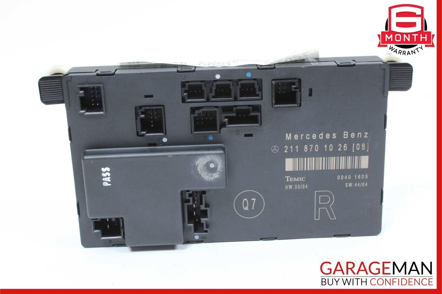 03-09 Mercedes W211 E350 E550 Front Right Side Door Controller Module Unit
