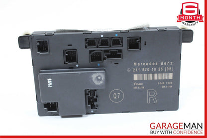 03-09 Mercedes W211 E350 E550 Front Right Side Door Controller Module Unit
