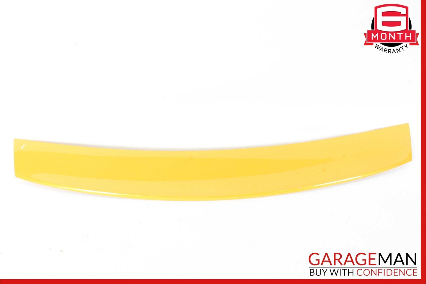 17-21 Mercedes C190 AMG GT Rear Tailgate Boot Lid Spoiler Cover Panel Yellow OEM