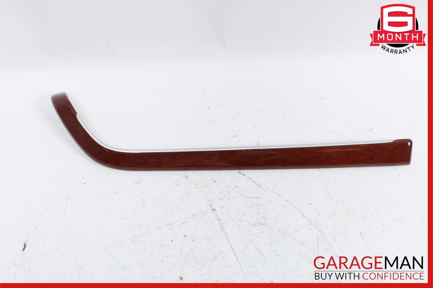 03-06 Mercedes W220 S430 S55 AMG Rear Right Side Door Trim Bezel Wood OEM