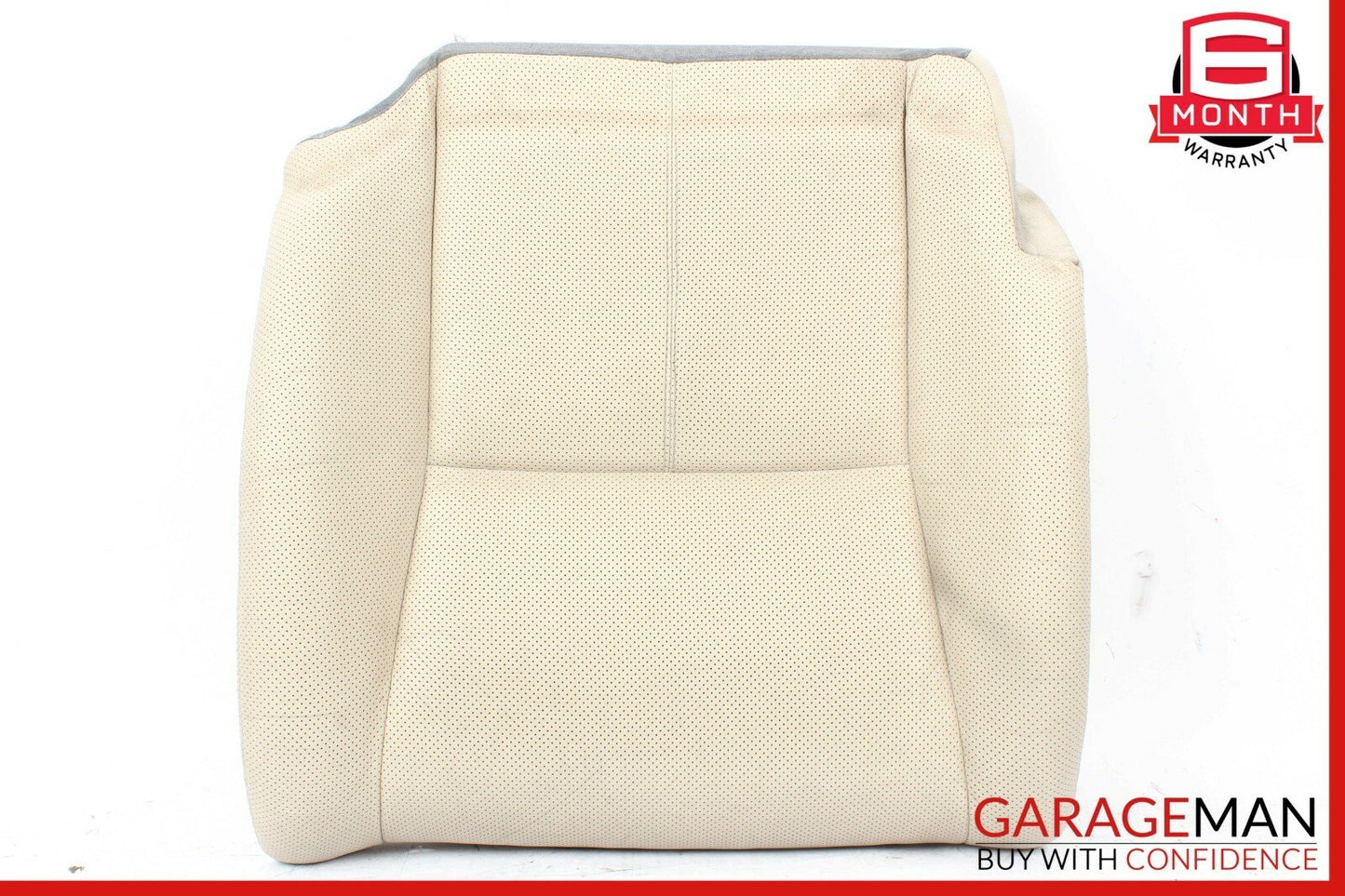 07-14 Mercedes W216 CL550 Rear Right Bottom Lower Seat Cushion Beige