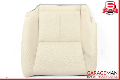 07-14 Mercedes W216 CL550 Rear Right Bottom Lower Seat Cushion Beige