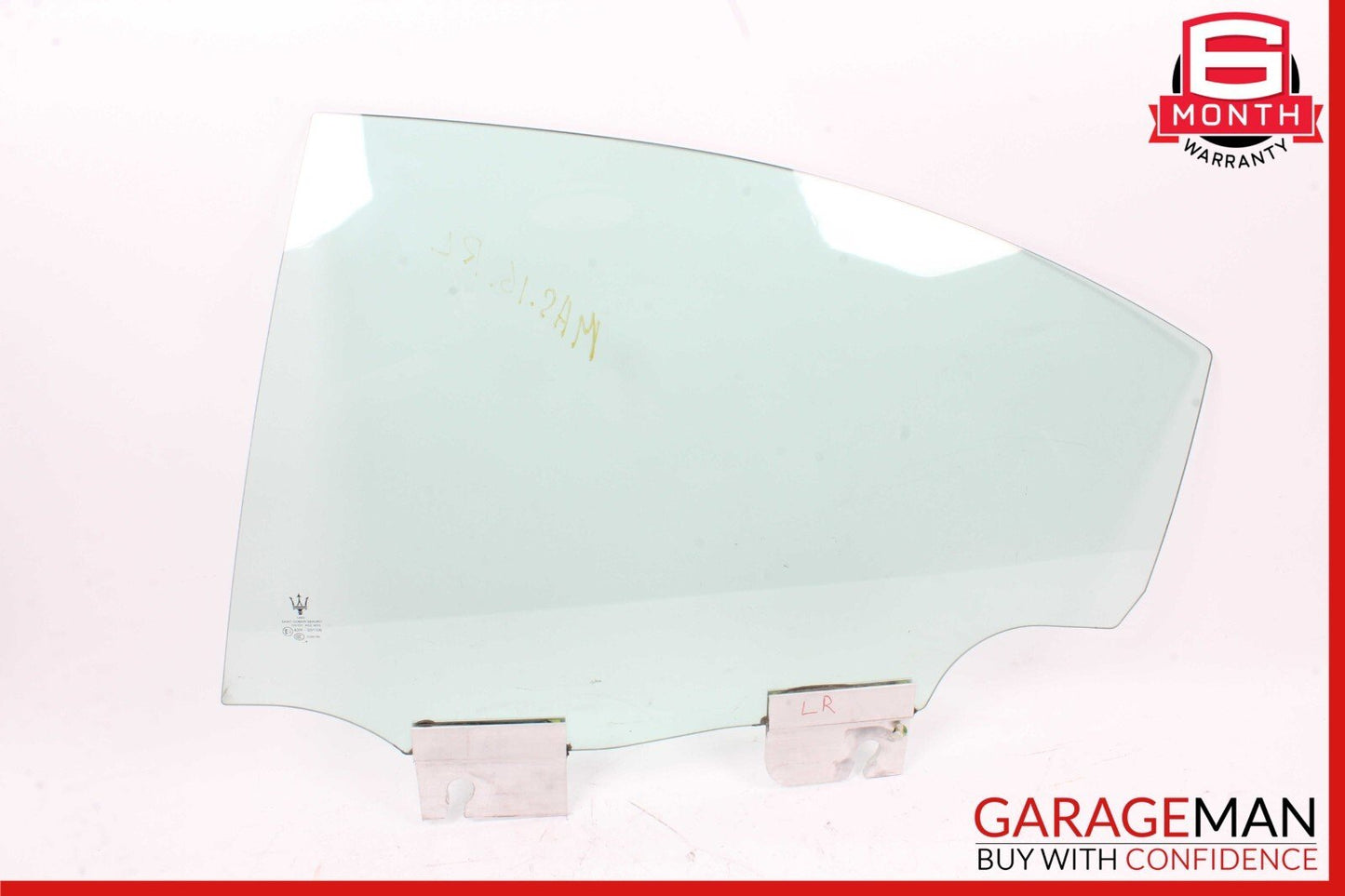 14-22 Maserati Ghibli M157 S Rear Left Driver Side Door Window Glass OEM