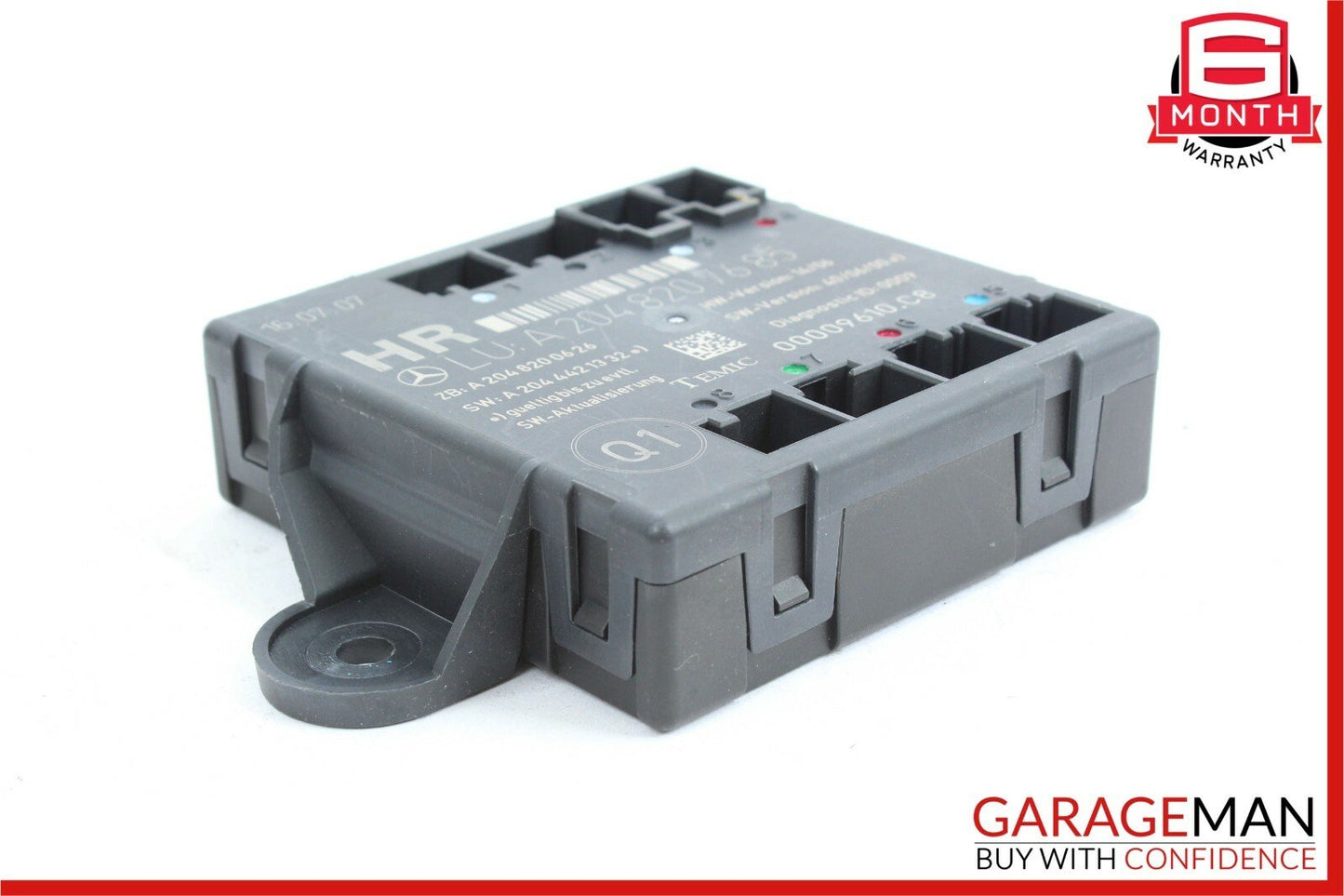 08-14 Mercedes W204 C300 C350 Sedan Rear Right Side Door Control Module Unit OEM